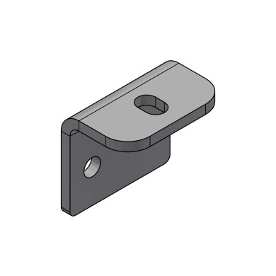 Flexifeste 80x60x90x8mm tverrående ovalt hull 16x24 galv - ALB109104 US 11088