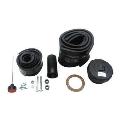 Kit for E for olie/hydrauliktank - Oppheng incl.gummi og deksel