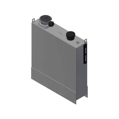 Hydraulikktank 120L 200x800x800 mm - inkl. filter