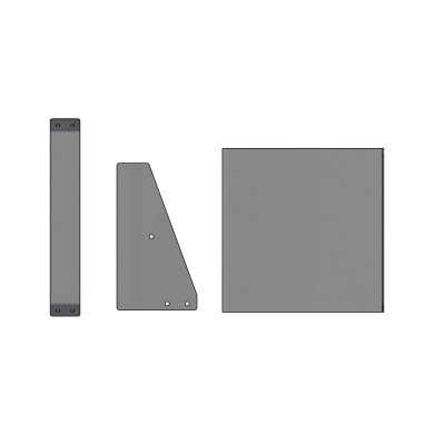 Ophæng /beslagssæt for BevoBox 587992 på MAN TG3 i højre side