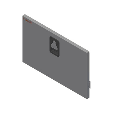 BevoBox låge rustfri bundhængt L800xH500