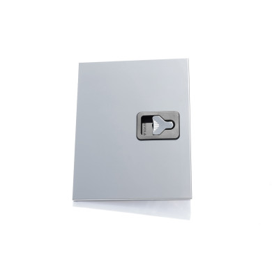 BevoBox lokk rustfri   480x600mm, sidehengslet, for brannskap 683732