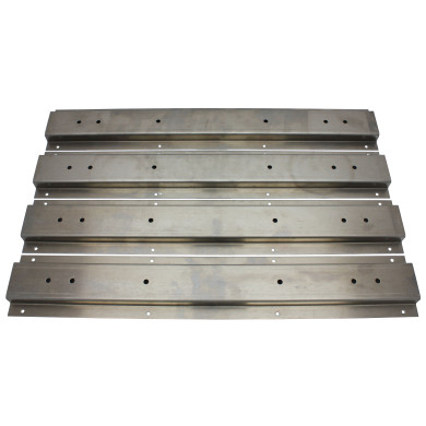 4 stk. utligningsprofil f/skuff/båndholderskuff -  L:560 mm. H: 20 mm.