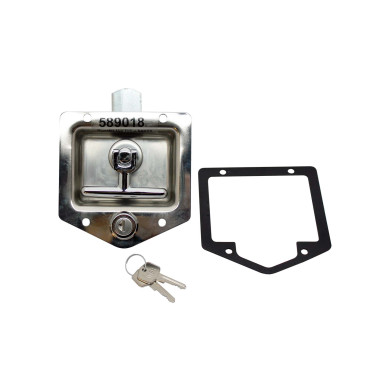 Rustfri lås for v.kasse - 01314600