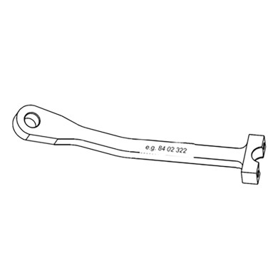 Rotorgrip CS – Arm med klammerfeste - 8402848