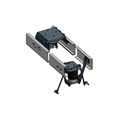 Akseltrykkfordeler foran MB Arocs Trommelbrems - 5500003007 -- 850