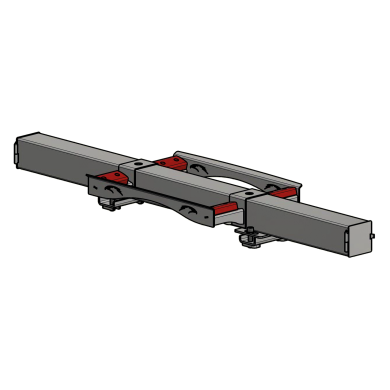 Slangekasse med gripfeste kompl.