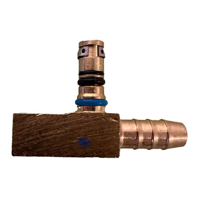 Vinkel m/ strupeventil overgang Rotogrip