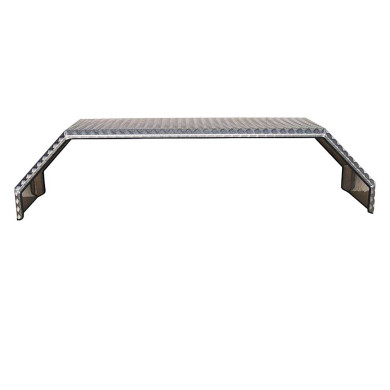 Aluminiumskjerm, boggi 670 x 2750 mm - 4355