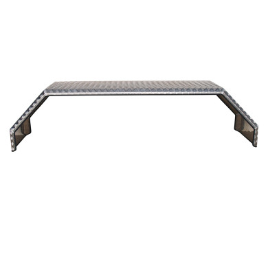 Aluminiumskjerm, boggi 670 x 2650 mm - 43551
