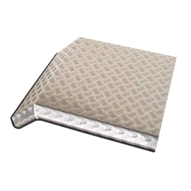 Aluminium halvskjerm 670x850 mm - 43511