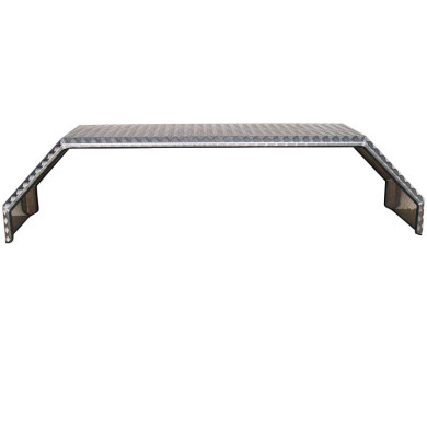 Aluminiumskjerm, boggi eloksert alu 670x2750mm  - 4355