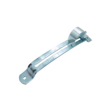 Skjermfeste justerbart Ø50 mm. Galvanisert.  - 35679