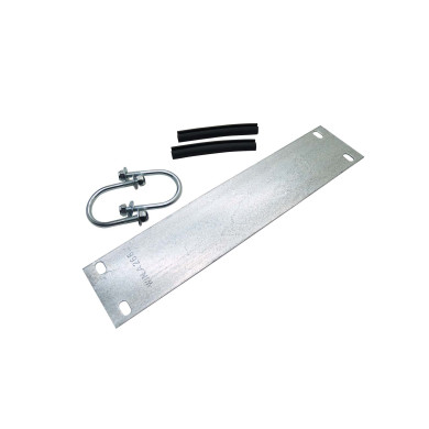 U-bolt skjermplate sett L=380 mm ø42 - kit15