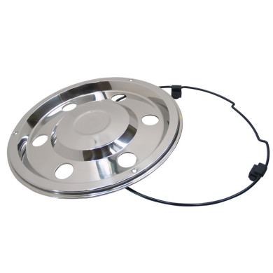 Bakkapsel 17,5 rustfri m/ring - 45858