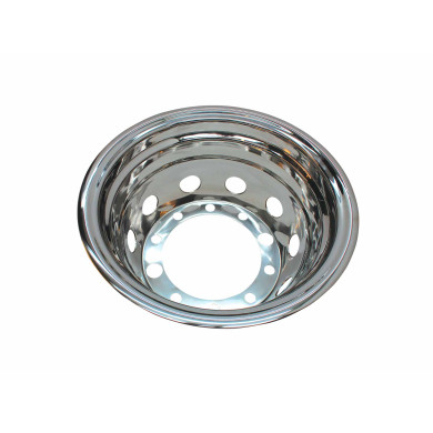 Bakkapsel 22,5x9 D=300mm rustfri - 10 hulls, PCD: 335mm