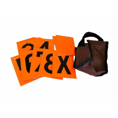 Tallplater for 8901 39 stk - 89015