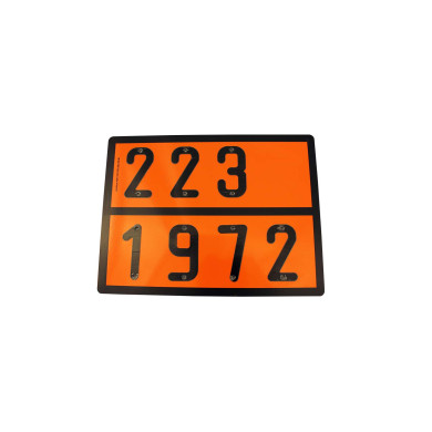 ADR skilt - 223/1972 - 400x300mm