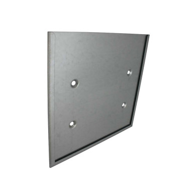 Skiltholder 300x300 mm galv - Ny 2009 model