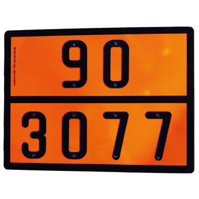 ADR skilt 90/3077 400x300mm - 90/3077