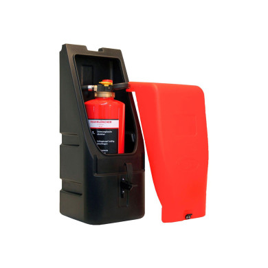 Kasse for brannslukker 6 kg - JBTE68 - Plast u/inspeksjonsluke