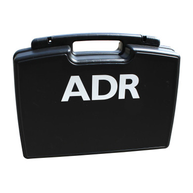 ADR plastkoffert - sort - L:509 x H:360 x D:116mm