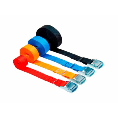 Kamlås / Minisurringer 25mm 8 x(1m, 2m, 3m, 5m) 32 stk. - Dispenserboks, 130310060