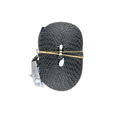 Kamlås/Minisurring 25mm 5mtr. sort