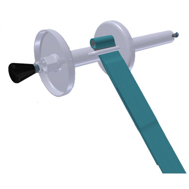 Sats liten trommel bred+10m bånd  TU