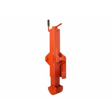 Støttebein f/kjærre m/rullefot, primet +100mm - (som 710004, men 100 mm høyere) - NB