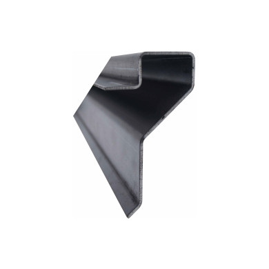 Ladkantprofil 28 mm 7 mtr - 61221 - Rå