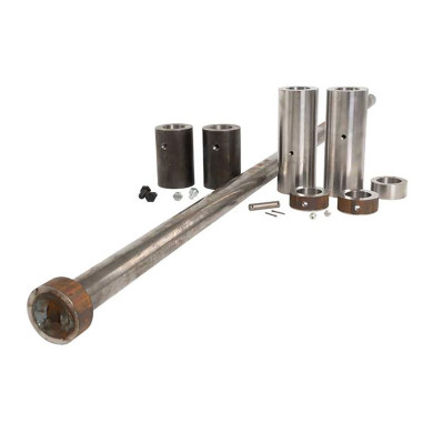 Tippaksel  u/braketter Ø44mm - HB10C