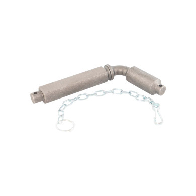 Låsebolt m/kjede f/ Ø100mm type 1 (rett) - 030933.00
