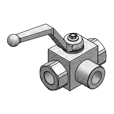 Contarini kulekran 3 veis RS3L DN20 GE3-G3/8" - DRS060000