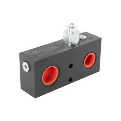 Sikkerhetsventil i blokk m/retur  port P-1"  T-1¼" 400 Bar      E1009005L