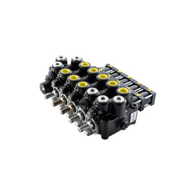 Hydraulikk sentral for Std. 3 akslet Asfalt Bil - Nimco 14969-2S - 250/X/1P/4P/4P/2P/2P QD