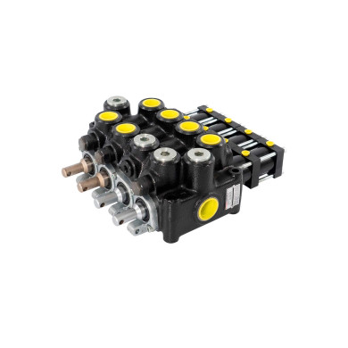 Hydraulikk sentral for Std. 4 akslet Tipp Bil, Høy Luke - Nimco 14971-2S - 250/4P/4P/2P/2P QD