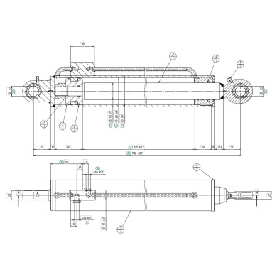 Hydrocar clutch for hydraulikk pumpe F252 SE - PF252P10811