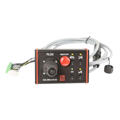 Styrepanel Modulbasert Front Plog 2 Knapp - EL1806001