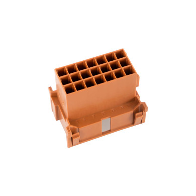 21 Pin Hun kontakt Volvo - 3987483/967630 - + - 20375165/967635