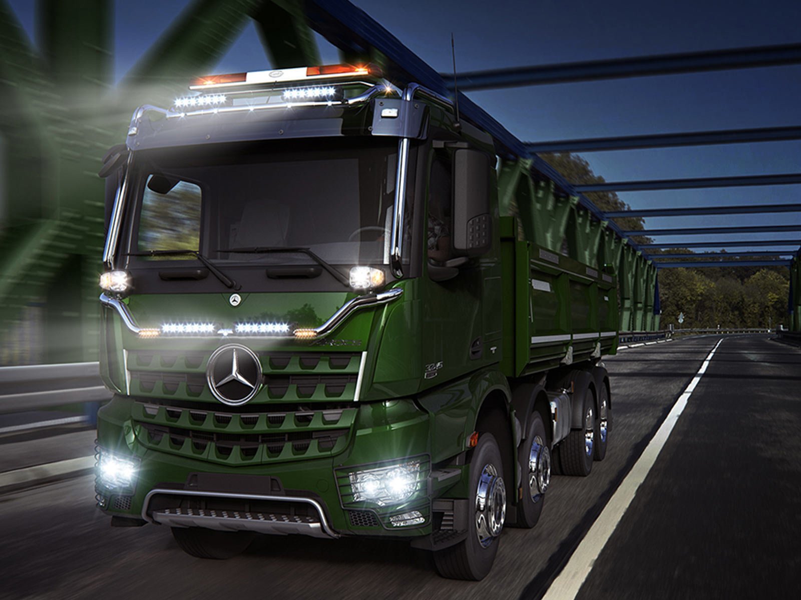 Trailer med Lazerlys